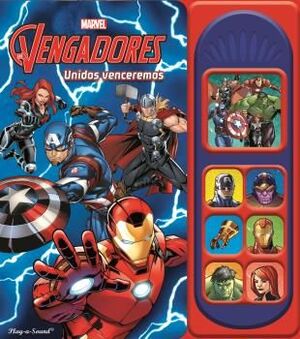 AVENGERS LOS VENGADORES 7 BOTONES SONIDO
