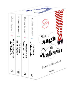 (ESTUCHE).LA SAGA DE VALERIA.(4 VOL)