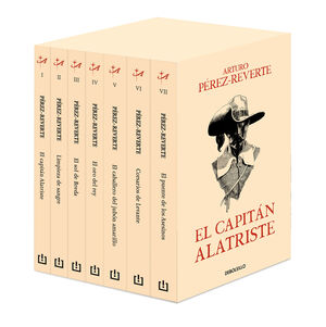 EL CAPITAN ALATRISTE.ESTUCHE.DEB