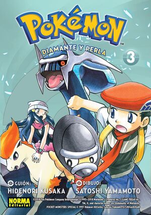 19.POKEMON DIAMANTE Y PERLA 3.(MANGA BOLSILLO)