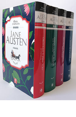 JANE AUSTEN OBRA COMPLETA 4 VOLUMENES